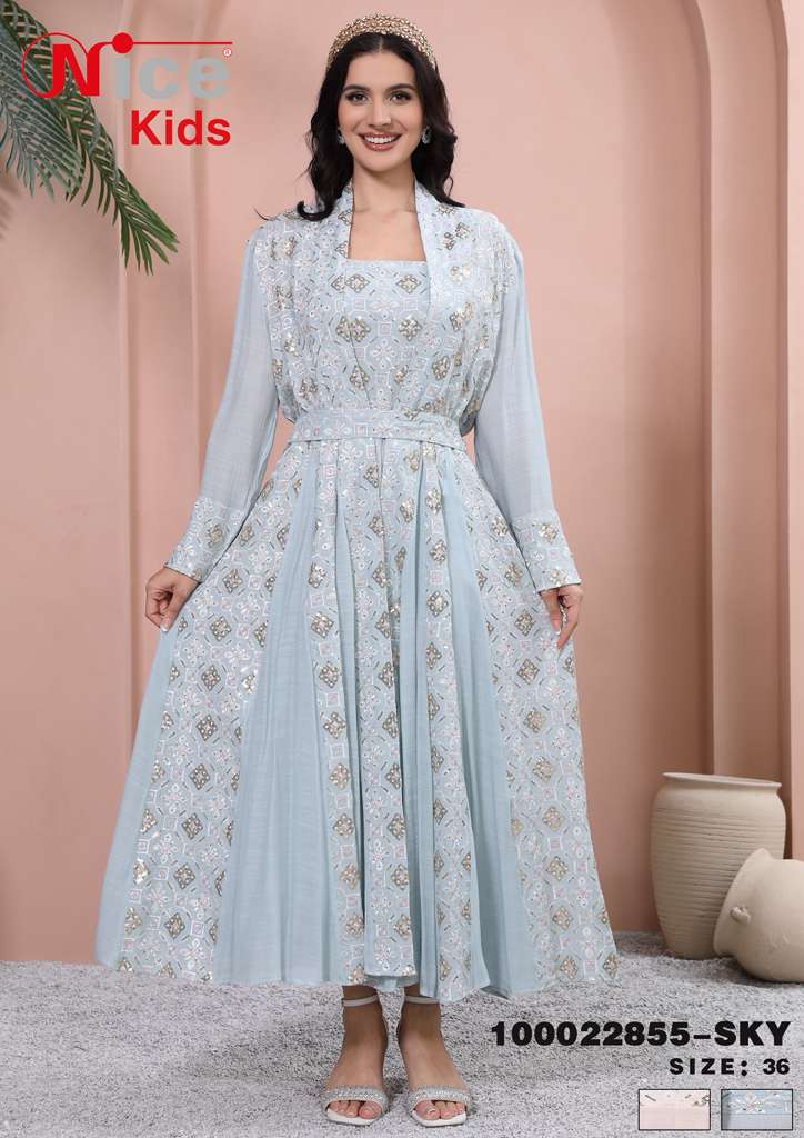 Vera Elegant Embroidered Layered Maxi Dress