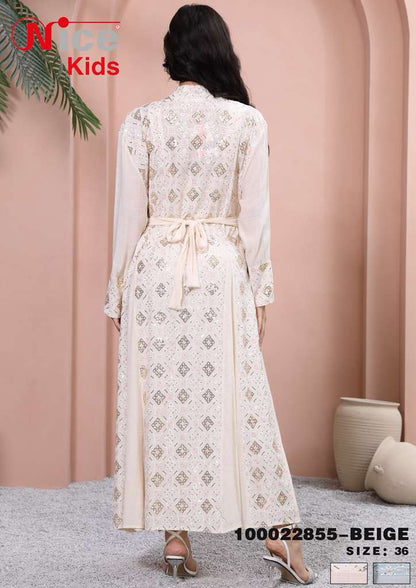 Vera Elegant Embroidered Layered Maxi Dress