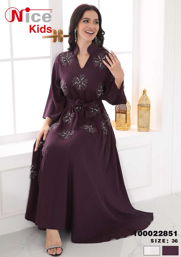Vera Elegant Embroidered Waist-Tie Midi Dress