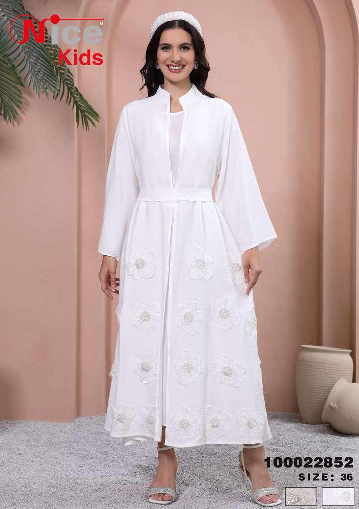 Vera Floral Embroidered Layered Dress Set