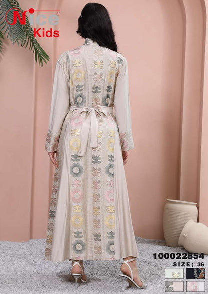 Vera Luxe Patterned Layered Maxi Dress
