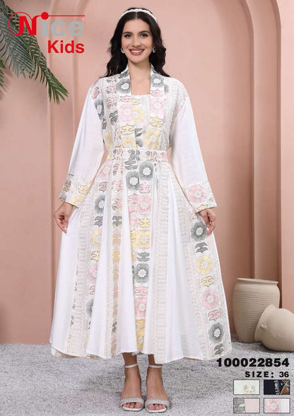 Vera Luxe Patterned Layered Maxi Dress