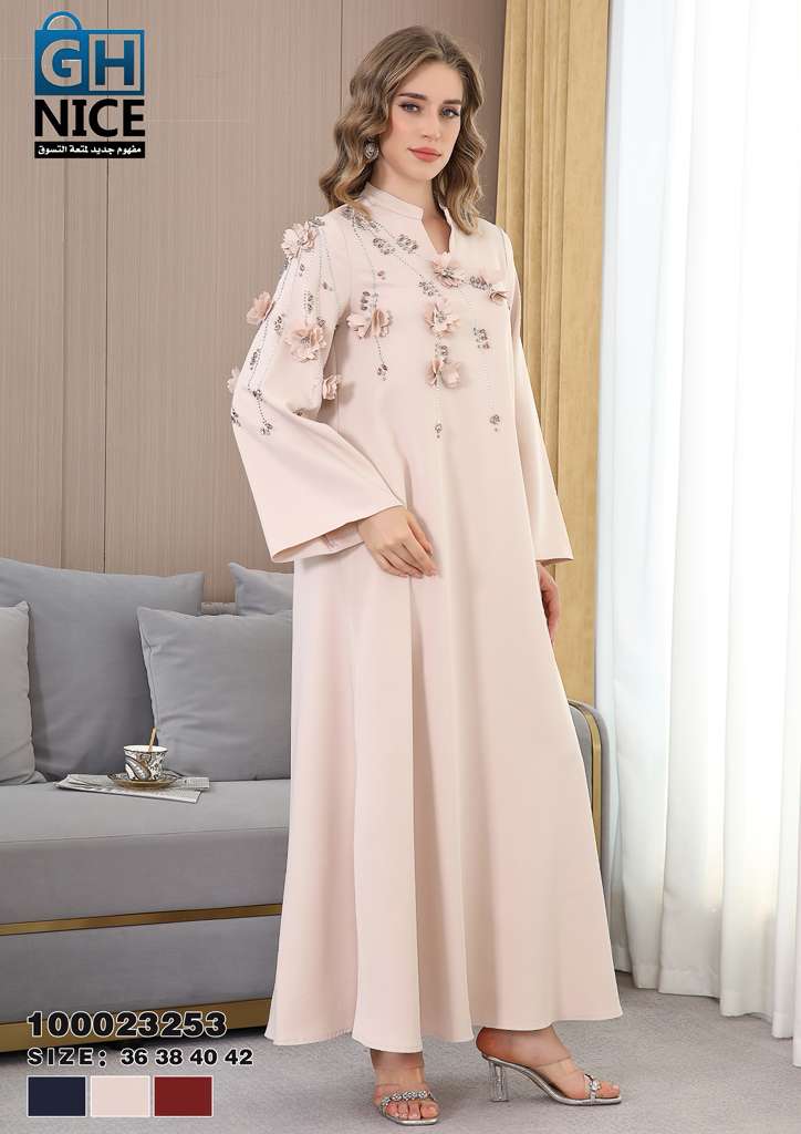 VERA Embellished Floral Maxi Dress